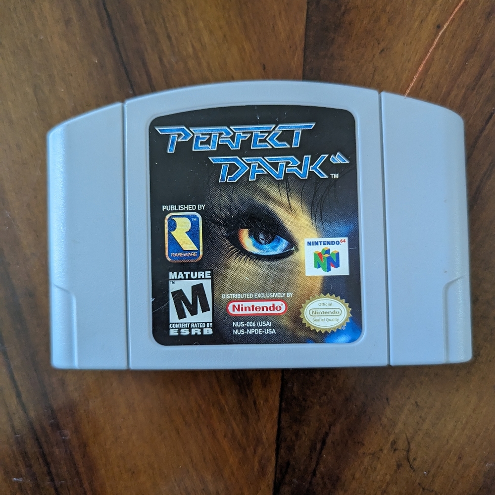 Perfect dark n64 cartridge only tested